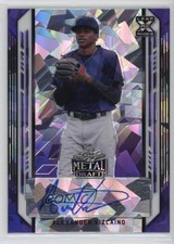 2021 Leaf Metal Draft Purple Crystals 1/10 Alexander Vizcaino #BA-AV2 Auto 8x7