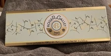 Roger & Gallet The Vert Green Tea  Set of 3 Perfumed Soaps 3.5 oz each NEW