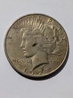 1928-S Peace Silver Dollar, 90% Silver, Semi-Key Very Original