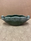 VTG Green Teal Oval Planter Dish Art Pottery Ceramic MCM Decor Gift McCoy