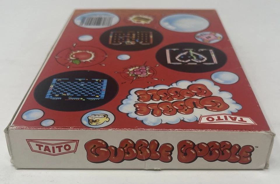 Bubble Bobble Complete in Box CIB Circle Seal SOQ Taito (Nintendo, NES 1988)🔥 - Image 4 of 4