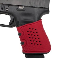 Deep Red Rubber Grip Sleeve for Glock 17 19 20 21 22 23 25 31 32 34 35 37 38