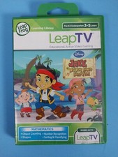 Leap Frog Leap TV "Jake and the Neverland Pirates" Educational Game Ages 3-5 New