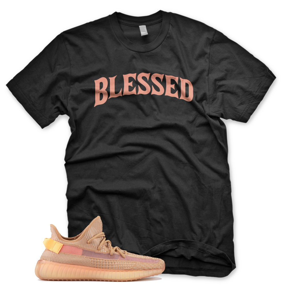 New BW BLESSED T Shirt for Adidas YZ Boost 350 v2 Clay | eBay