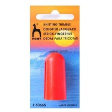 Pony Knitting Thimble Finger Guard Crochet Wool Yarn Accessory