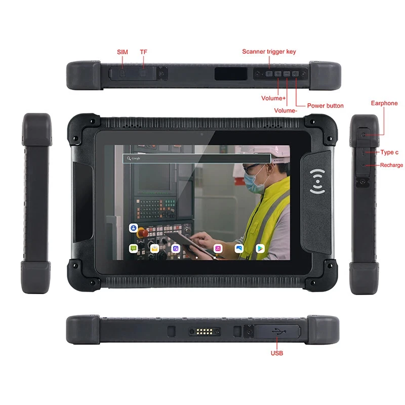 Industrial Water-Proof High Brightness Android OS Rugged Industrial PC Panel - Image 3 of 4