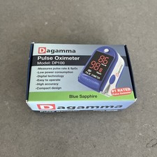 Dagamma Fingertip Pulse Oximeter DP100 BLUE SAPPHIRE New W/ Fast Shipping