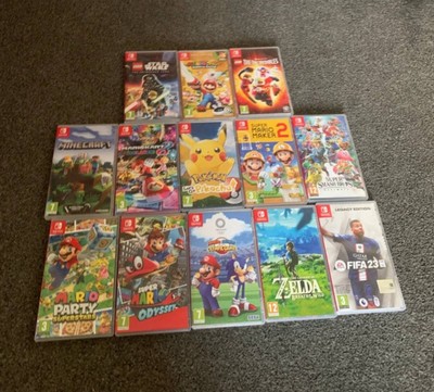 Nintendo Switch Spielkonsole - [BUNDLE DEAL | Spiele 13 x Restposten