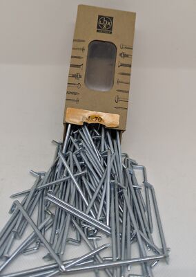 Stahlhaken / Betonhaken / Hakennagel - verzinkt - LUX-Tools