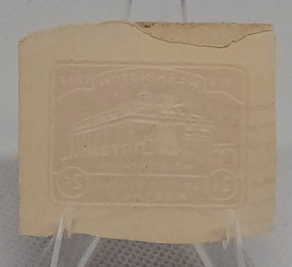 1932 USA 2 cent Stamp Sc. # U525a Washington Bicentennial - Cut Square FREE S&H! - Image 3 of 4