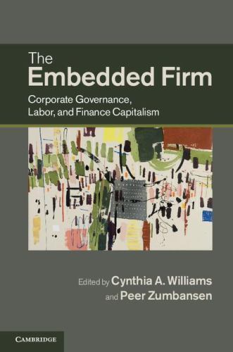 The Embedded Firm Peer Zumbansen Cynthia Williams Hardcover 9781107006010
