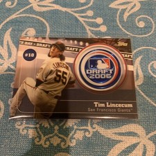 2020 Topps Draft Day Medallions Tim Lincecum #DDM-TL