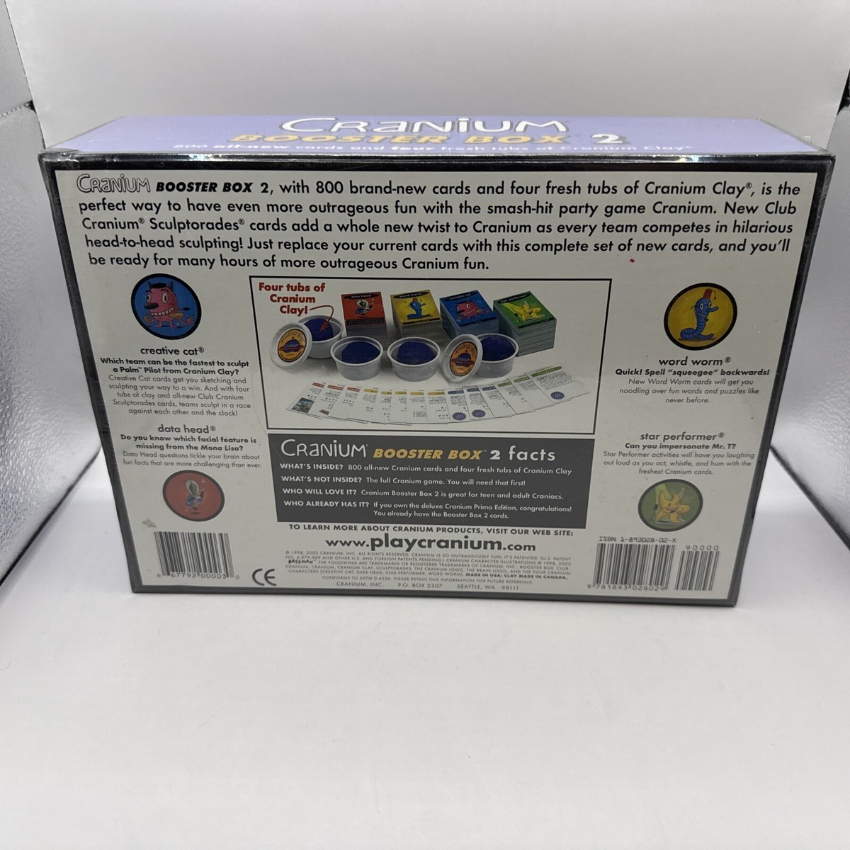 cranium booster box Cranium | Toys | Cranium Booster Box 80 Cards Expansion Pack Board Game New