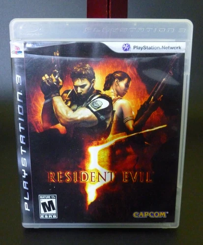 Resident Evil 5 (Sony PlayStation 3, 2009) PS3