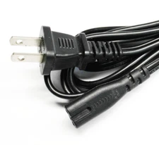 AC Power Connector Cord Cable Plug 2 Prongs 2-Pin for Kawai PN80 Digital Piano