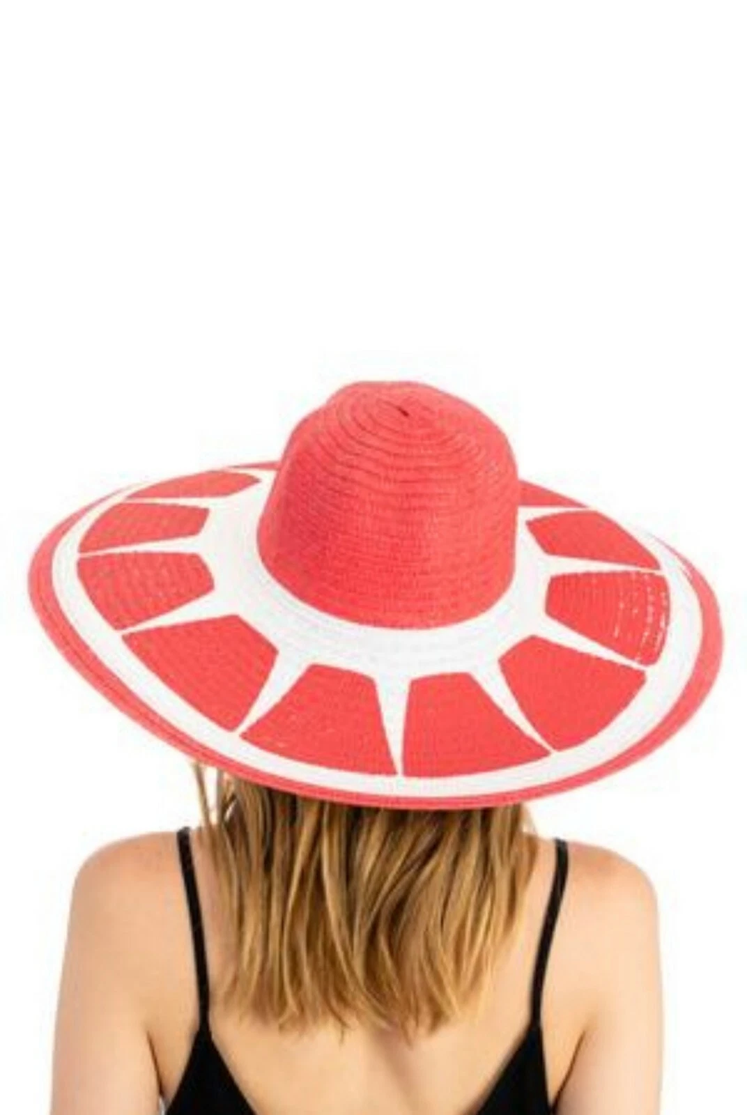 Women's Summer Fruity Straw Sun Hat Cap Sun Straw Beach Hat