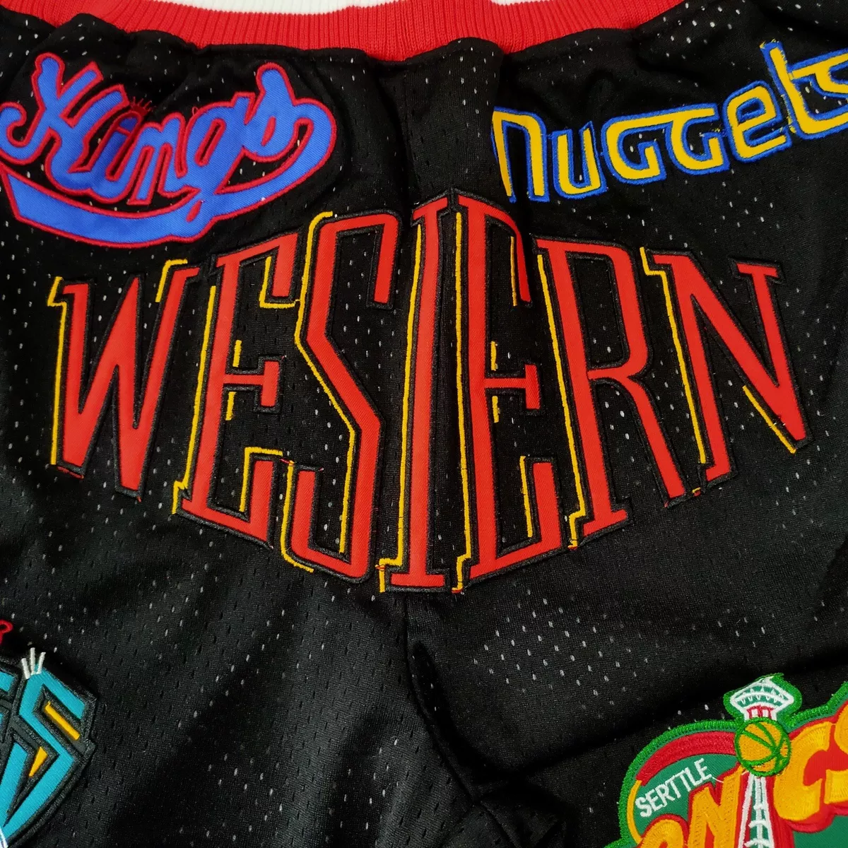 Western Conference Shorts – Retro Basketball