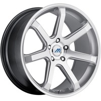 20x8.5 Hypersilver Mach M7 Wheels 5x4.5 +35 Fits Ford Mustang Escape on sale 20x8.5 Hypersilver Mach M7 Wheels 5x4.5 +35 Fits Ford Mustang Escape on sale
