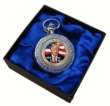 The Matthew Mint 47th President Donald J. Trump Commemorative Pocket Watch