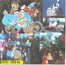 Collectors NEW  DISNEYWORLD  Nov 1996- DVD #3 Remember the Magic, Parades & more