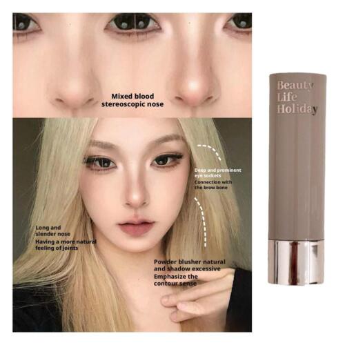 Moisturizing Matte Concealer Contour Stick Smooth Lasting 3D Nose Shadow New - Picture 9 of 18