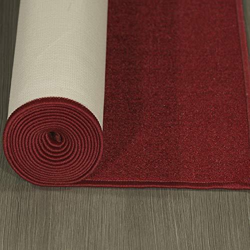 Sweet Home Stores SH Collection Solid Rubberback Indoor Runner Rug, 20" x 59", - Picture 5 of 8
