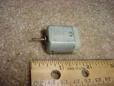 Small DC Electric Motor  6- 12 VDC 8600 RPM 10 g-cm M37
