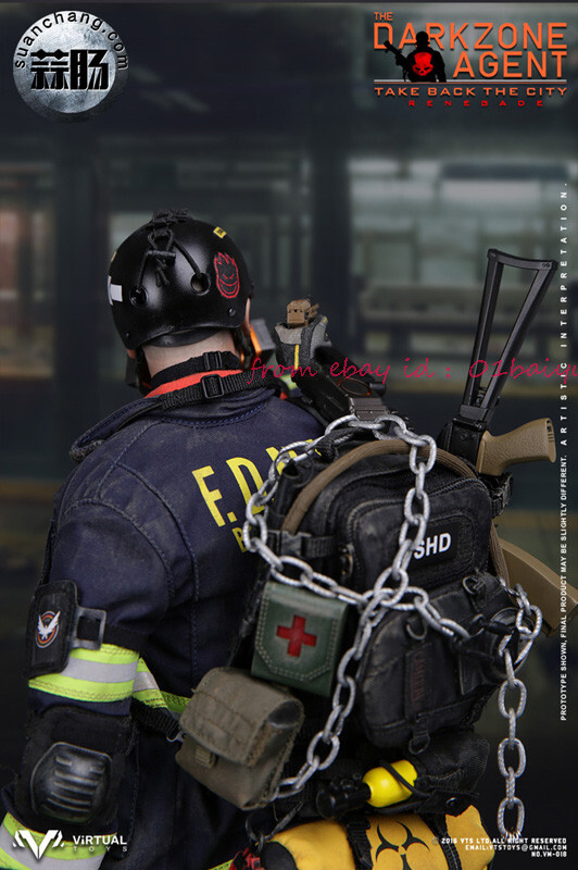 VTS DARKZONE AGENT フィギュア 1/6 VTS Toys The Darkzone Agent Tracy 1/6 Figures Original Color