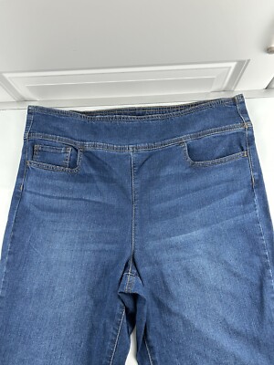 Sofia Jeans by Sofia Vergara Melisa Super High Rise Flare Pull On Dark Wash