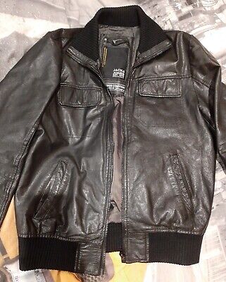 Jack & Jones Black Real Leather Biker Jacket size M. EX.COND. | eBay Jack & Jones Black Real Leather Biker Jacket size M. EX.COND. | eBay
