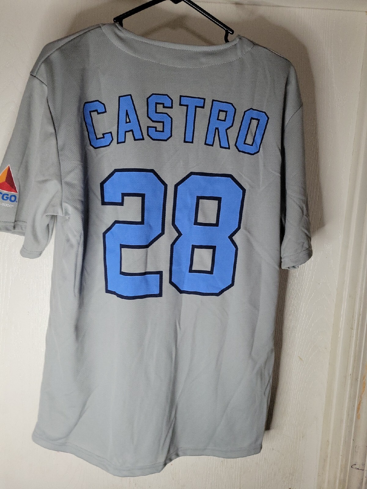 Corpus Christi Hooks, 28 Castro SGA Gray Jersey, Size Large, NWOT eBay