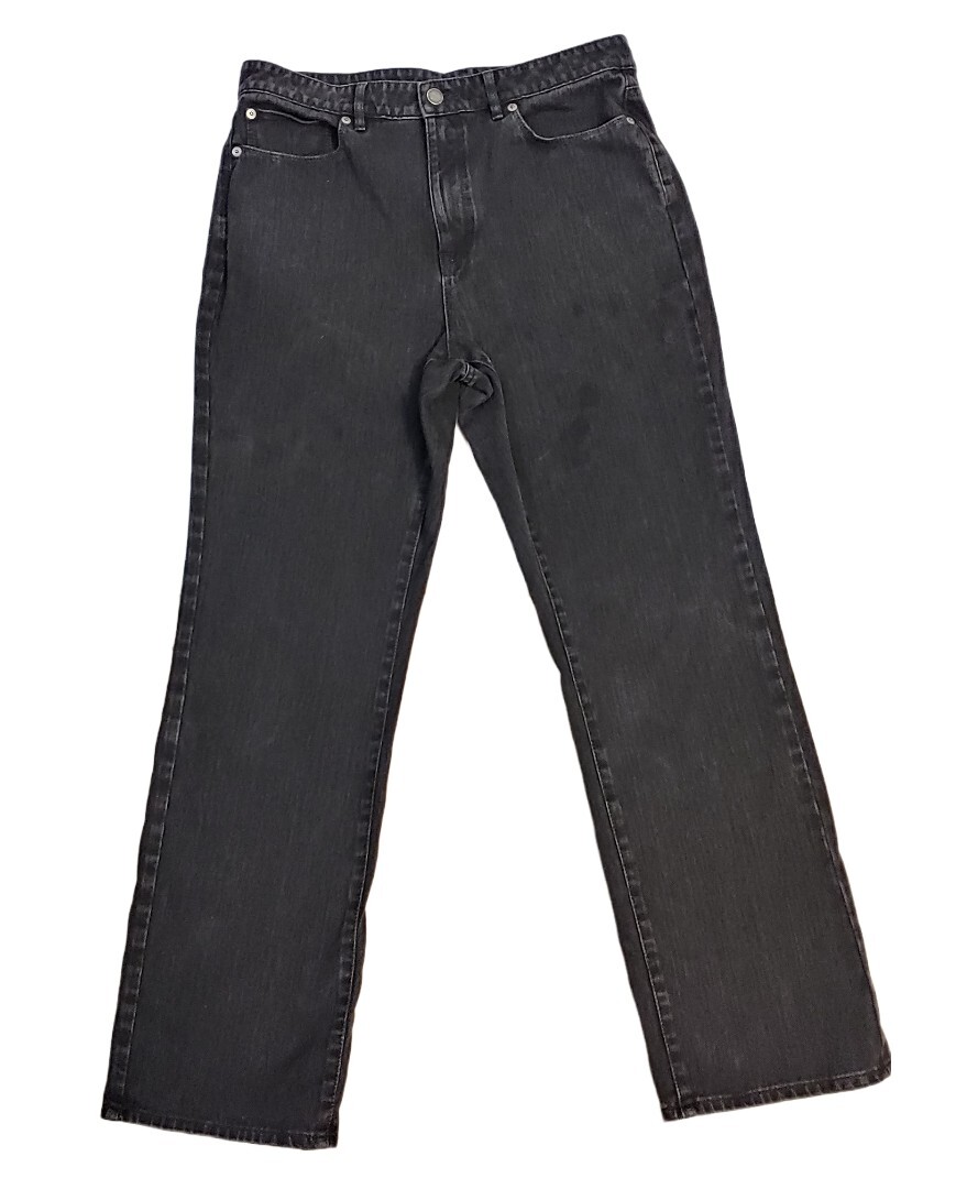 LL Bean Womens Classic Fit Denim Blue Jeans Straight Size 12 Reg eBay