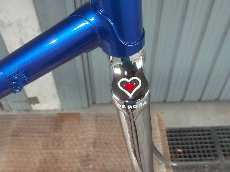 Cadre Vélo De Rosa En Titane - Modèle Adriano Titanio 51 - Pour Vélo De Route 700C