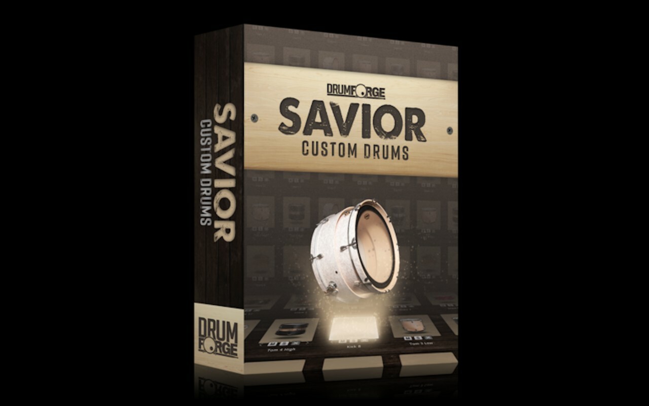 Drumforge Savior Custom Drums banque de sons de batterie MIDI et samples de fûts