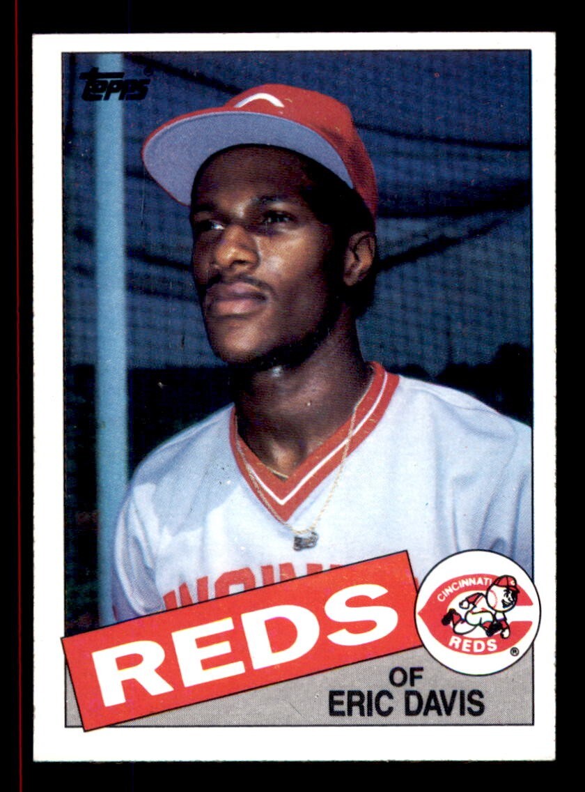 1985 Topps Baseball #627 Eric Davis NM