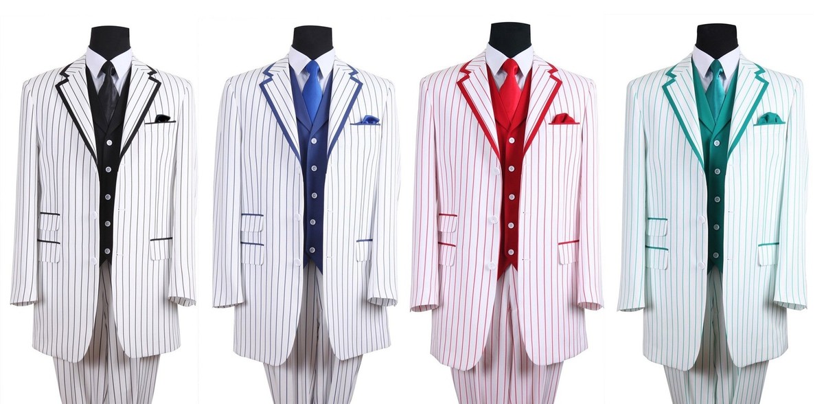 スーツ LITTLEBIG Stripe Set up littlebig Stripe Double Breasted Setup Double Breasted Beige Suit