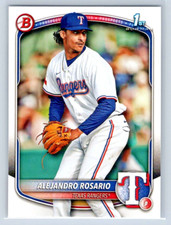 2025 Bowman Baseball - Alejandro Rosario - Texas Rangers - Paper - #BP-125