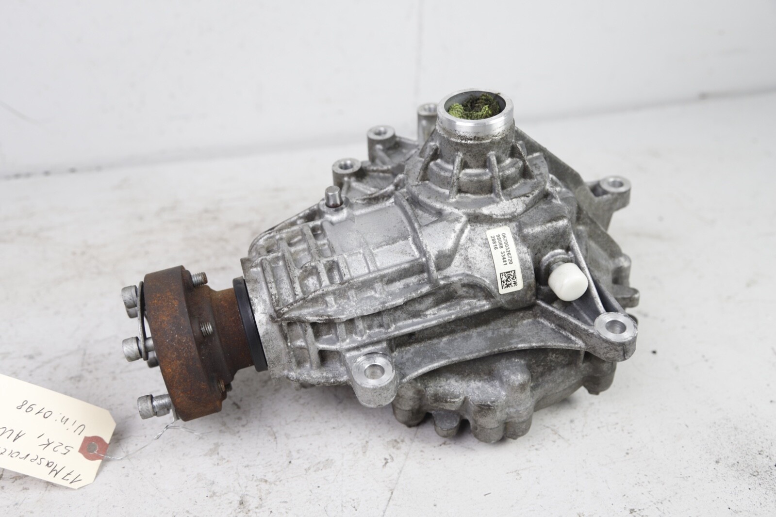 2014 - 2020 MASERATI GHIBLI 3.0L AWD FRONT DIFFERENTIAL AXLE CARRIER OEM 52K