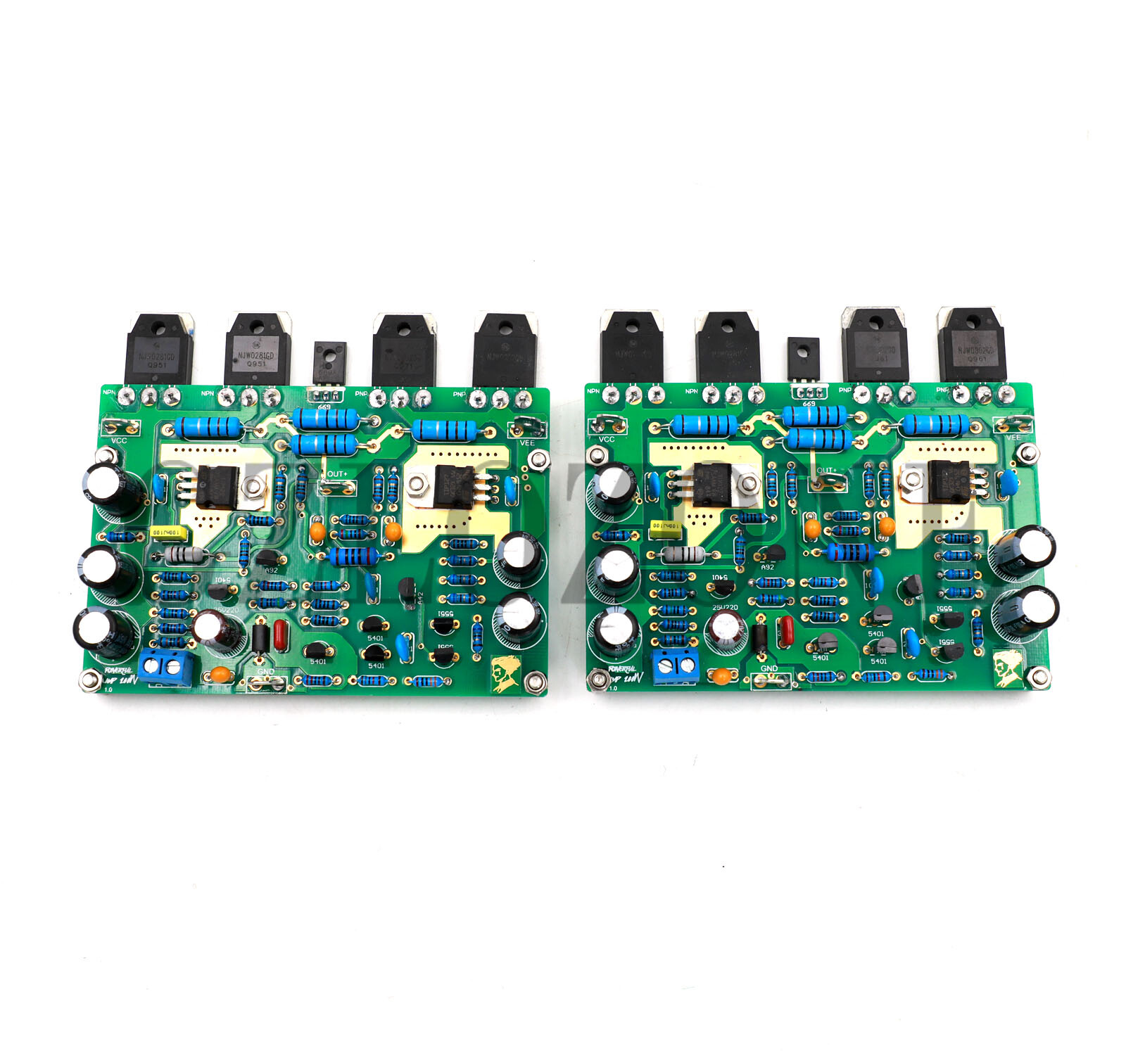 One Pair Hifi 200W Class AB Power amplifier kit/ amp board (B623) eBay