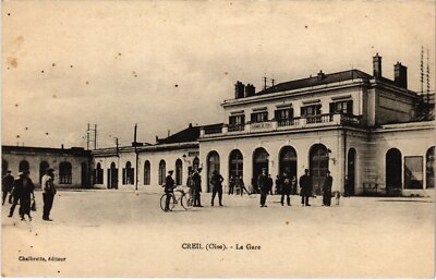 AK Creil La Gare Eisenbahn (1185835)
