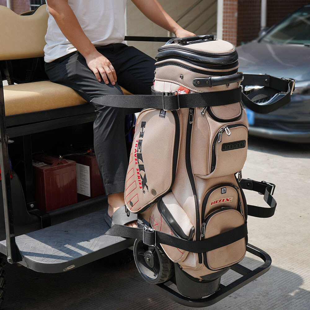 For Club Car E-Z-Go Yamaha Rear Seat Golf Carts Bag Holder