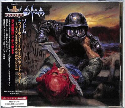 Sodom 40 Years at War -The Greatest Hell of Sodom w/1 bonus track