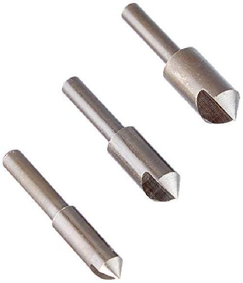 Bosch Professional 3x Set di Svasatori Conici   Legno, Materiali Plastici, Metal