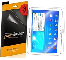 3 Pack Designed for Samsung Galaxy Tab 3 10.1 inch Screen Protector, High
