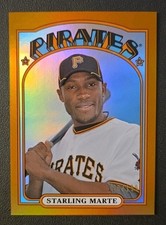 2013 Topps Archives Gold #43 Starling Marte Pirates /199