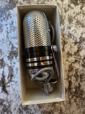 Vintage 1960's CALRAD 500C Dynamic "Pill" Microphone With Box