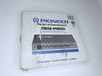 NIB Pioneer DEQ-P800 DSP Equalizer Old School