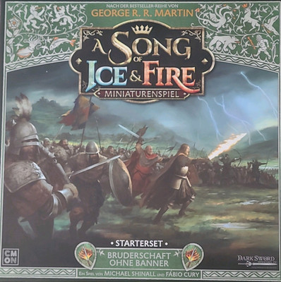 CMON A Song of Ice & Fire Miniaturenspiel Starterset Bruderschaft ohne Banner