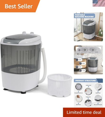 #ad #ad Compact 5.5lb Portable Washer amp; Spin Dryer for Home Apartment and RV Use $97.49