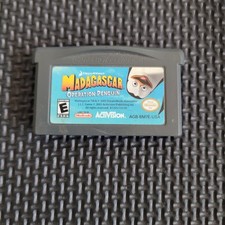 Activision Madagascar: Operation Penguin Nintendo Game Boy Advance GBA 2005 E
